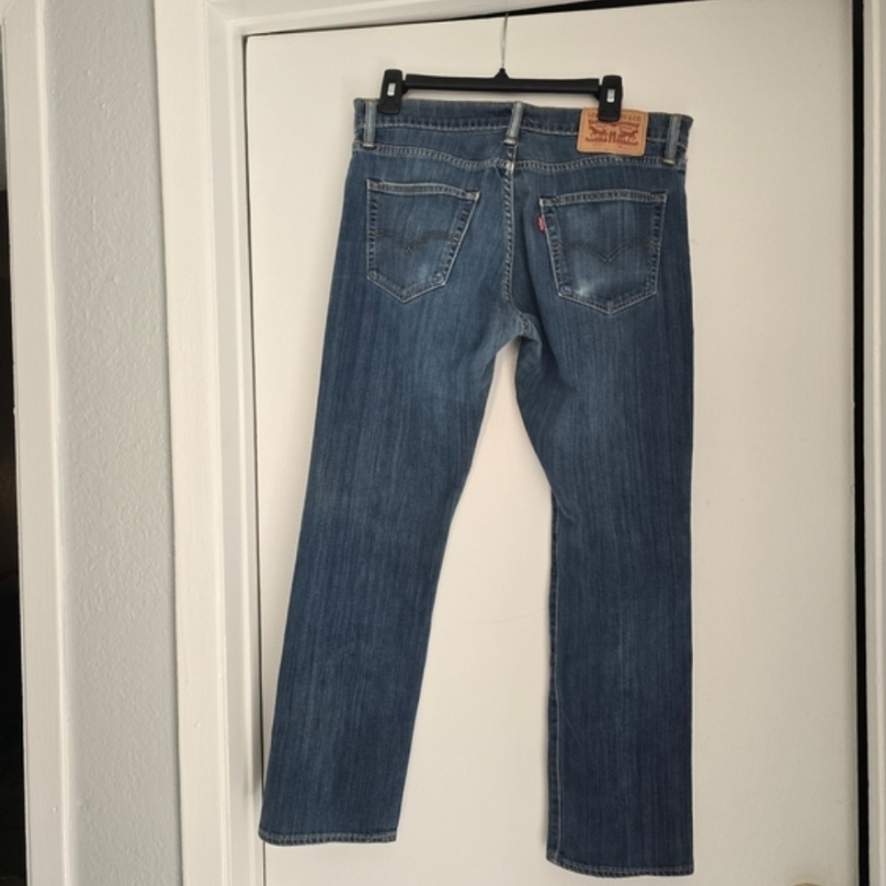 Levi's Women's Slim Straight Jeans in Medium Blue 33x30
